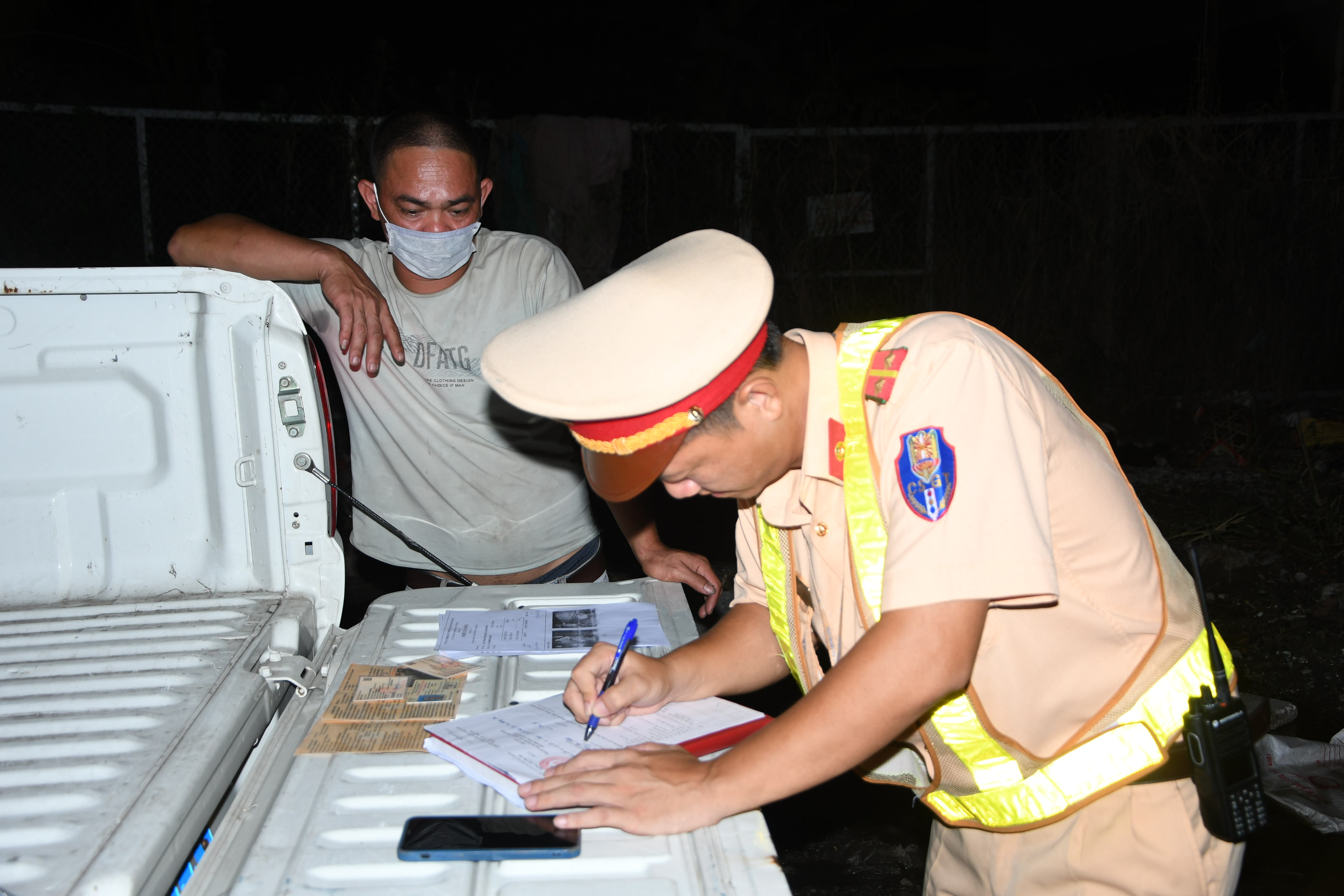 Xử lý 215 trường vi phạm quy định về trật tự an toàn giao thông ngày 18.8.2022